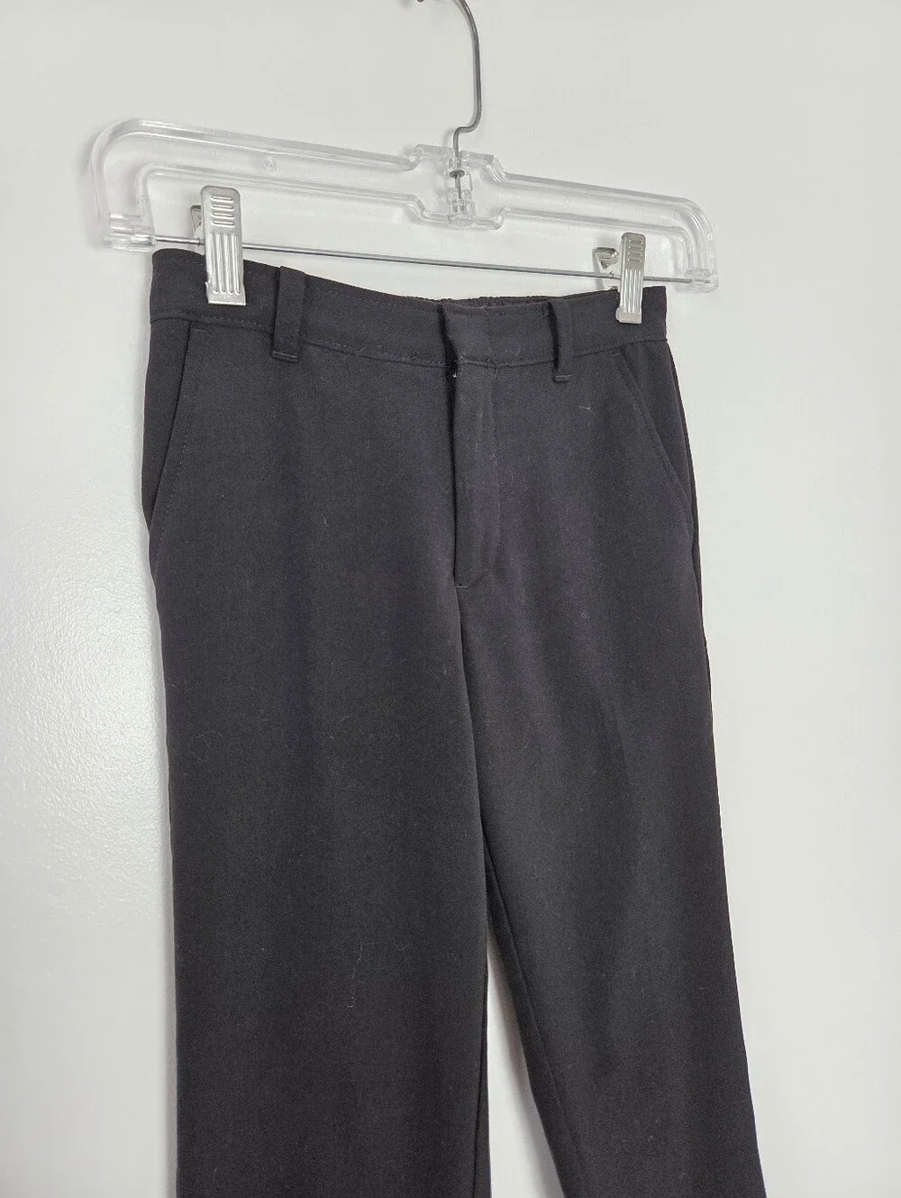 Boys Size 7 Sweater Vest Set Button Up Shirt Slacks Dress Pants Red Christmas